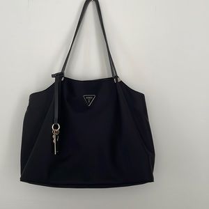 Guess black shoulder bag
